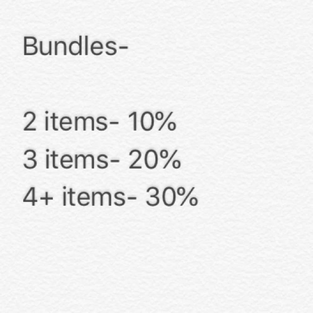 Bundles!!!